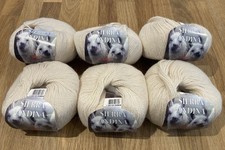 300g ADRIAFIL SIERRA ANDINA VERY SOFT PURE ALPACA YARN CREAM NATURAL WHITE DK