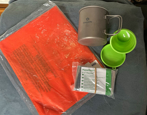 600ml titanium mug silicone - titanium, mug/silicone