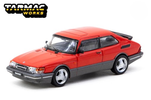 Saab 900 turbo red - 900, (with