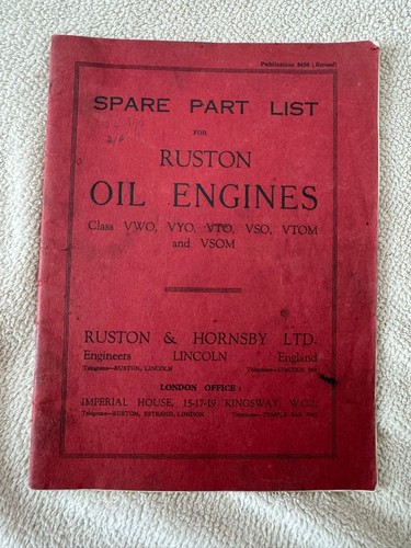 1930 ruston hornsby - 1930's, oil