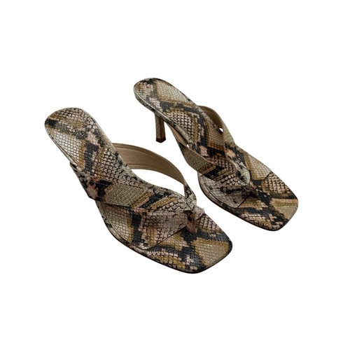 Vince camuto snake print thong - camuto,