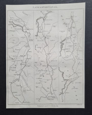 Antique 1795 Map - Lancaster