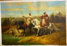 Hand Painted Oil Painting 36"