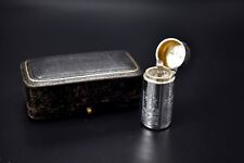 Victorian Sampson Mordan Kate Greenaway Sterling Silver Scent Bottle 1881