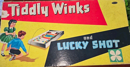 Whitman vintage tiddly winks - whitman,