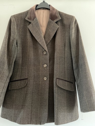 Shires tweed show jacket size - tweed,