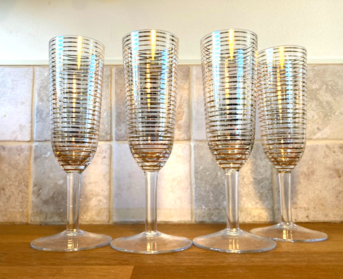 Stylish set hand blown - 4,