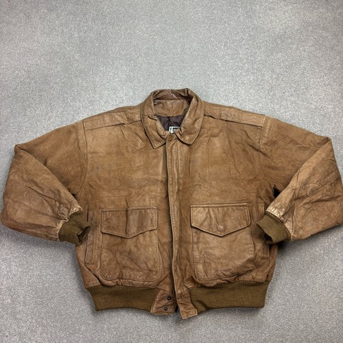 Leather flying jacket adult - leather,