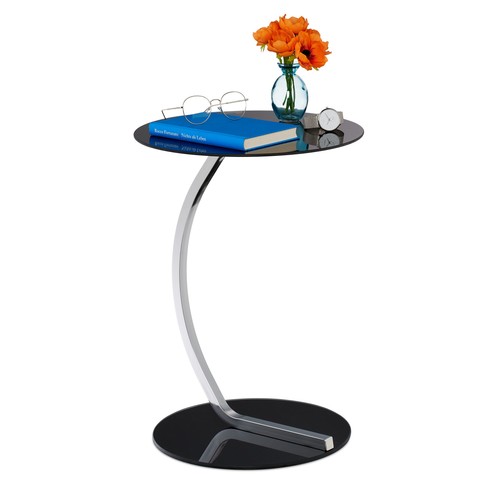 Side table glass - glass,