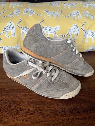 Dunlop suede trainers - suede,