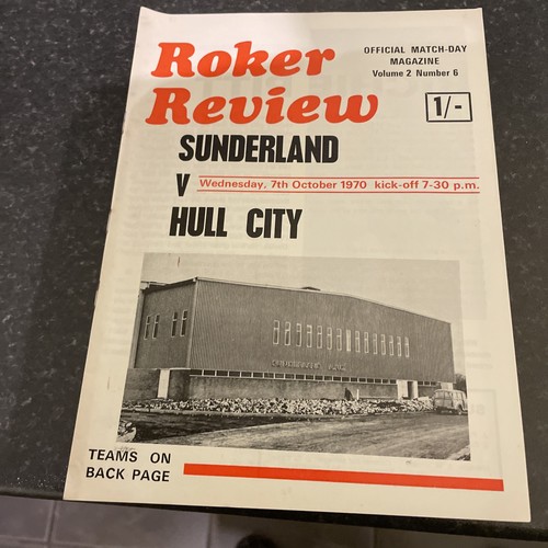 Sunderland programmes - 5,