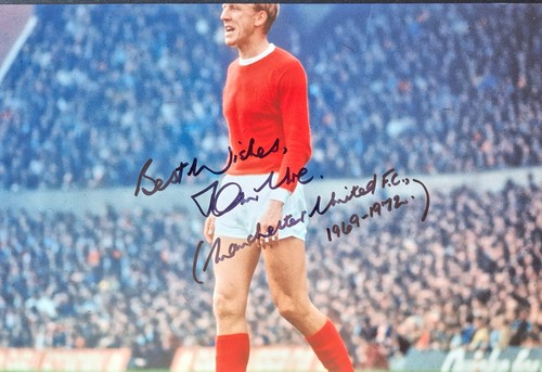 Ian ure signed manchester - ure,