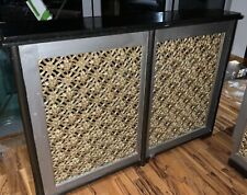 A Victorian cast iron Radiator Cover by Z.D.Berry & Son Granite Top c.1880 (1/2)