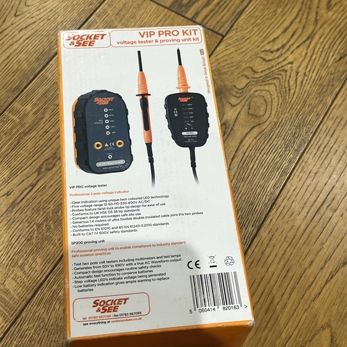 Socket see vip pro voltage - &,