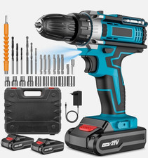 2 Battery 21V Cordless Drill