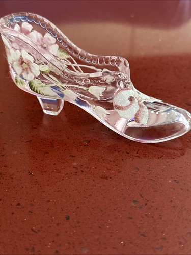 Vintage fenton art - glass, blush