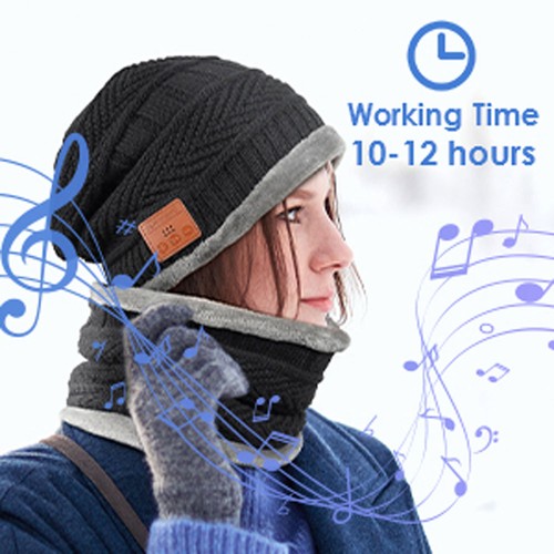 Bluetooth beanie hat with - hat,