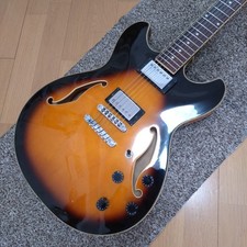 Ibanez AS-73BS Semi-Acoustic Used Electric Guitar / Ships from Japan