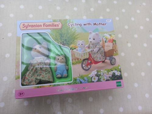 Sylvanian families cycling - sylvanian,