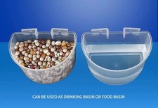 Pigeon Feeder for Nestbox & Basket - Cup, Anti Spill Feeder, Pot