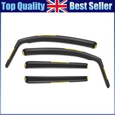 4PCS WIND DEFLECTORS TINTED FOR VAUXHALL ZAFIRA B MK2 Sun Wind Deflectors