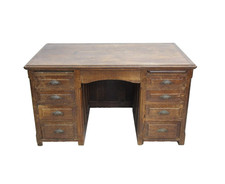 AntIque Solid Oak Writing Desk