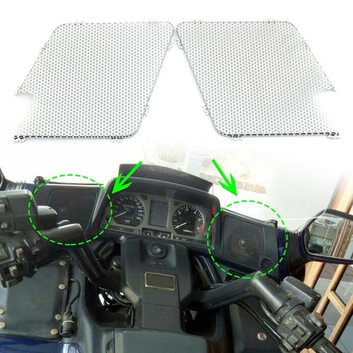 Chrome front speaker covers - front,