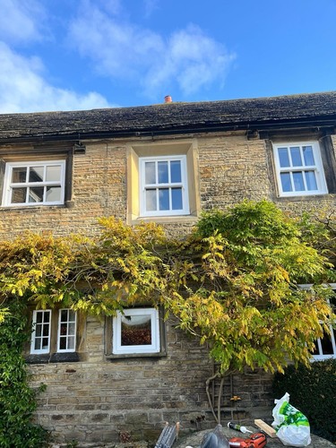 4no hardwood sliding sash - 4no,
