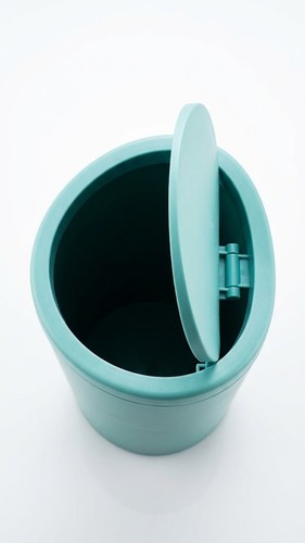 Bathroom bin swing lid - bin,