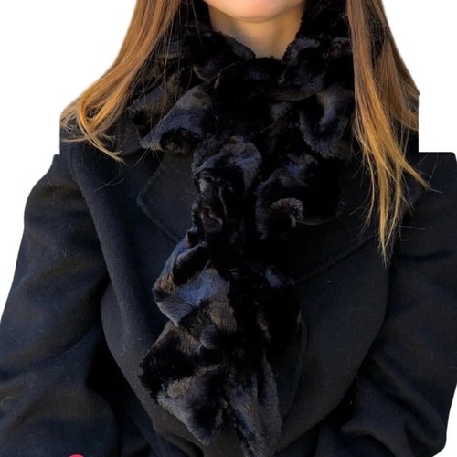 Keiki womens black faux fur - womens,