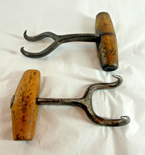 PAIR Antique Industrial Sack