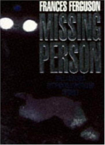 Missing person frances - missing, person,frances