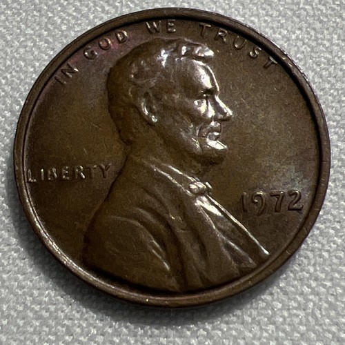 1972 mint mark penny - no, coin