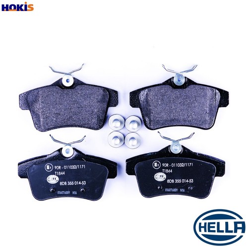 Brake pad set disc - set,