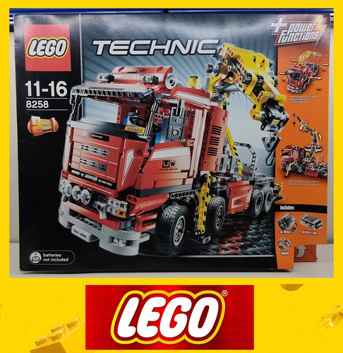 Lego technic crane - lego, truck