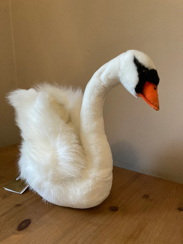 Hansa swan soft toy - hansa,