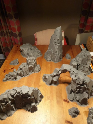 Wargaming terrain rocks - wargaming,