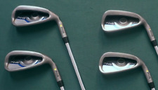 Set Of 4 x Ping G Max Yellow Dot Irons 6-9 Regular Steel Shaft Ping Grips