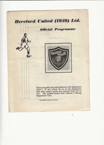 Hereford burton albion - hereford, v