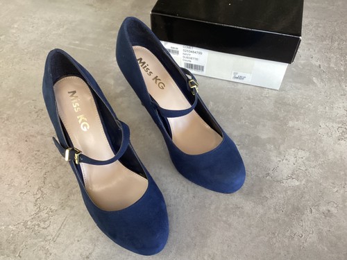 Miss navy suede ladies - navy,