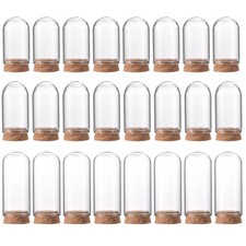 24Pcs Cloche Glass Dome Glass