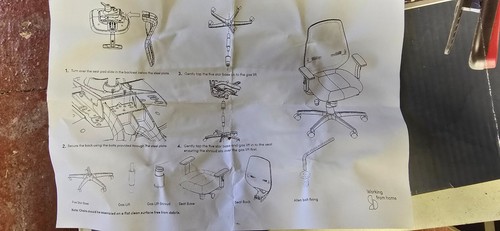 Office chair black brand new
