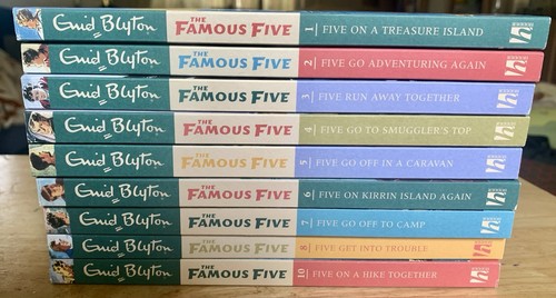 Famous five books - famous, lot