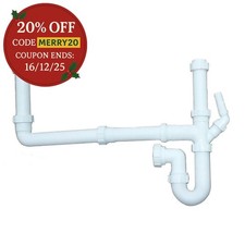 Sauber 2 Bowl Kitchen Sink