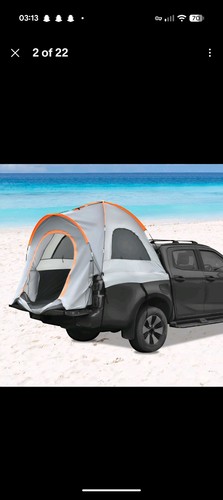 Person bed truck - tent, top