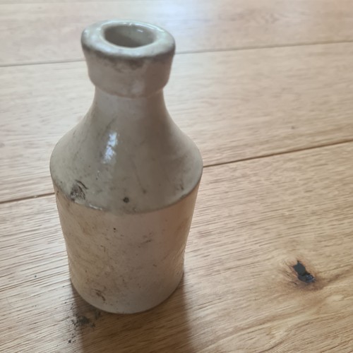 Vintage stoneware cream glazed - vintage,