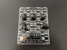 Ritual Devices Grimalkin Boutique Fuzz Distortion Effect Pedal Guitar Or Bass