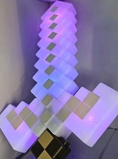 Official Minecraft Sword Light Up Adventure With Sound Effects Mattel 2017 22"
