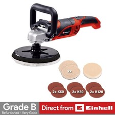 Einhell Rotary Polisher 180mm 1100W Rotating Sander CC-PO 1100/1E Refurb GRADE B