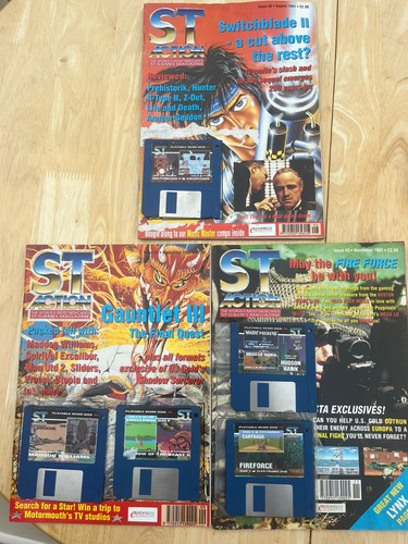 Joblot action magazine - st,